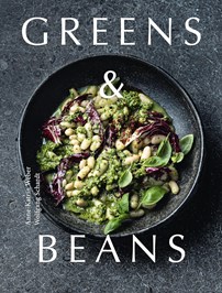 Photographic cover for greens and beans