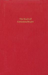 BOOK OF COMMON PRAYER (RED)