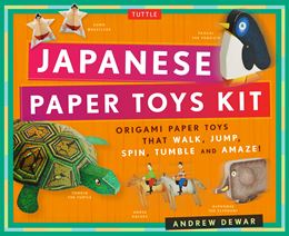 JAPANESE PAPER TOYS KIT (ORIGAMI)