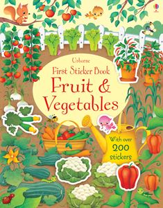 FIRST STICKER BOOK: FRUIT AND VEGETABLES