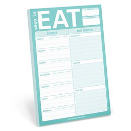 WHAT TO EAT PAD (TEAL)
