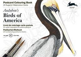 PEPIN POSTCARD COLOURING: AUDUBONS BIRDS OF AMERICA 
