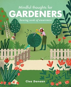 Illustrated cover for Mindful Thoughts for Gardeners