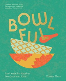 Green illustrated jacket cover image for the book Bowlful