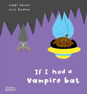 Purple book cover for If I had a Vampire Bat