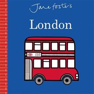 Jane fosters london blue and read baby book cover