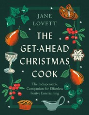 Jacket cover for The Get Ahead Christmas Cook